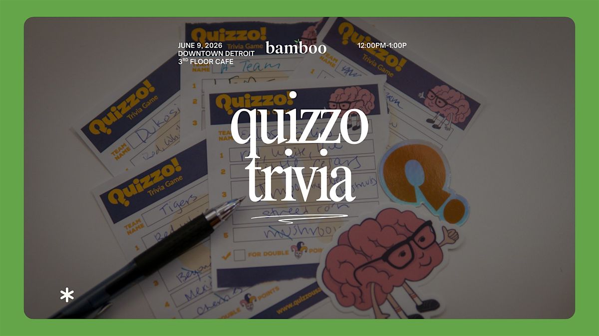 Trivia with Quizzo !