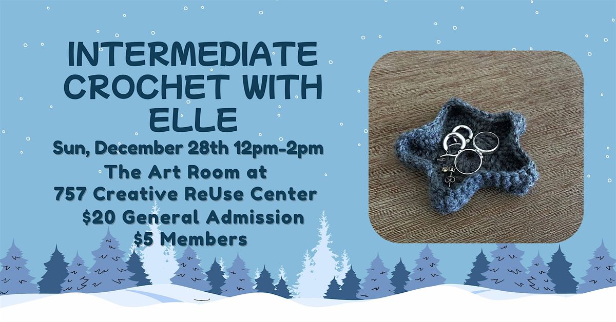 Crochet Star Trinket Dish with Elle