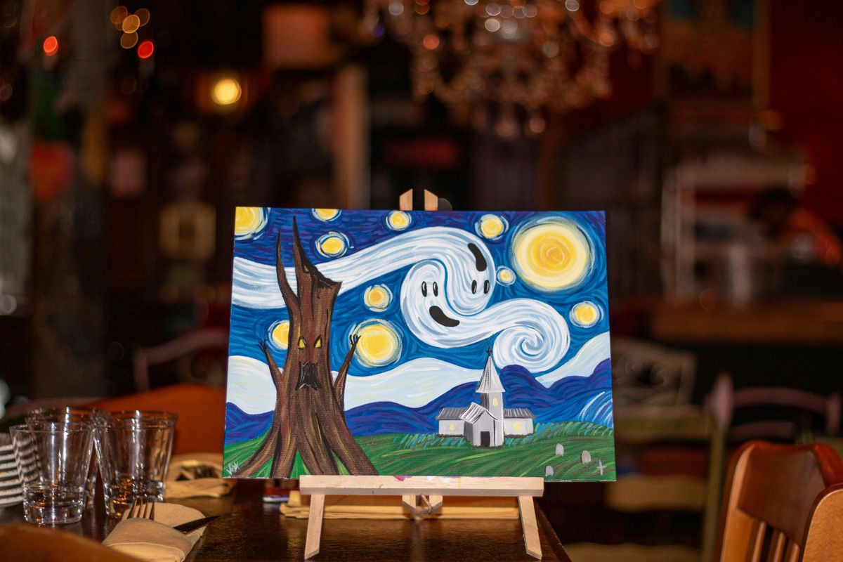 Halloween Art & Sip at Cafe Tu Tu Tango!