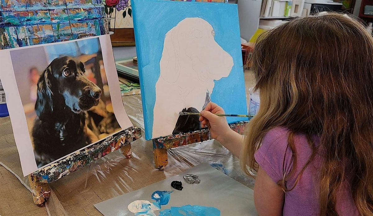 Paint your pet , paint party event at sweetwater's coffee and tea shop