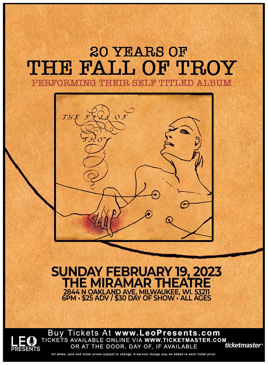 The Fall of Troy at Bourbon Theatre