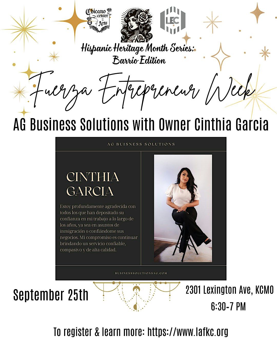 HHM Series: Barrio Edition I FUERZA Entrepreneur Week: Cinthia Garcia