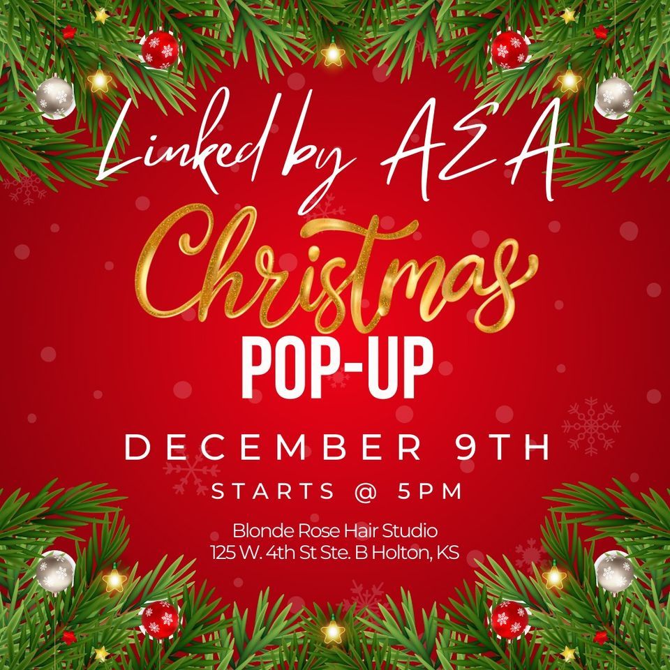 Holton Christmas Permanent Jewelry Popup 125 W. 4th St. Ste B, Holton, KS December 9, 2023