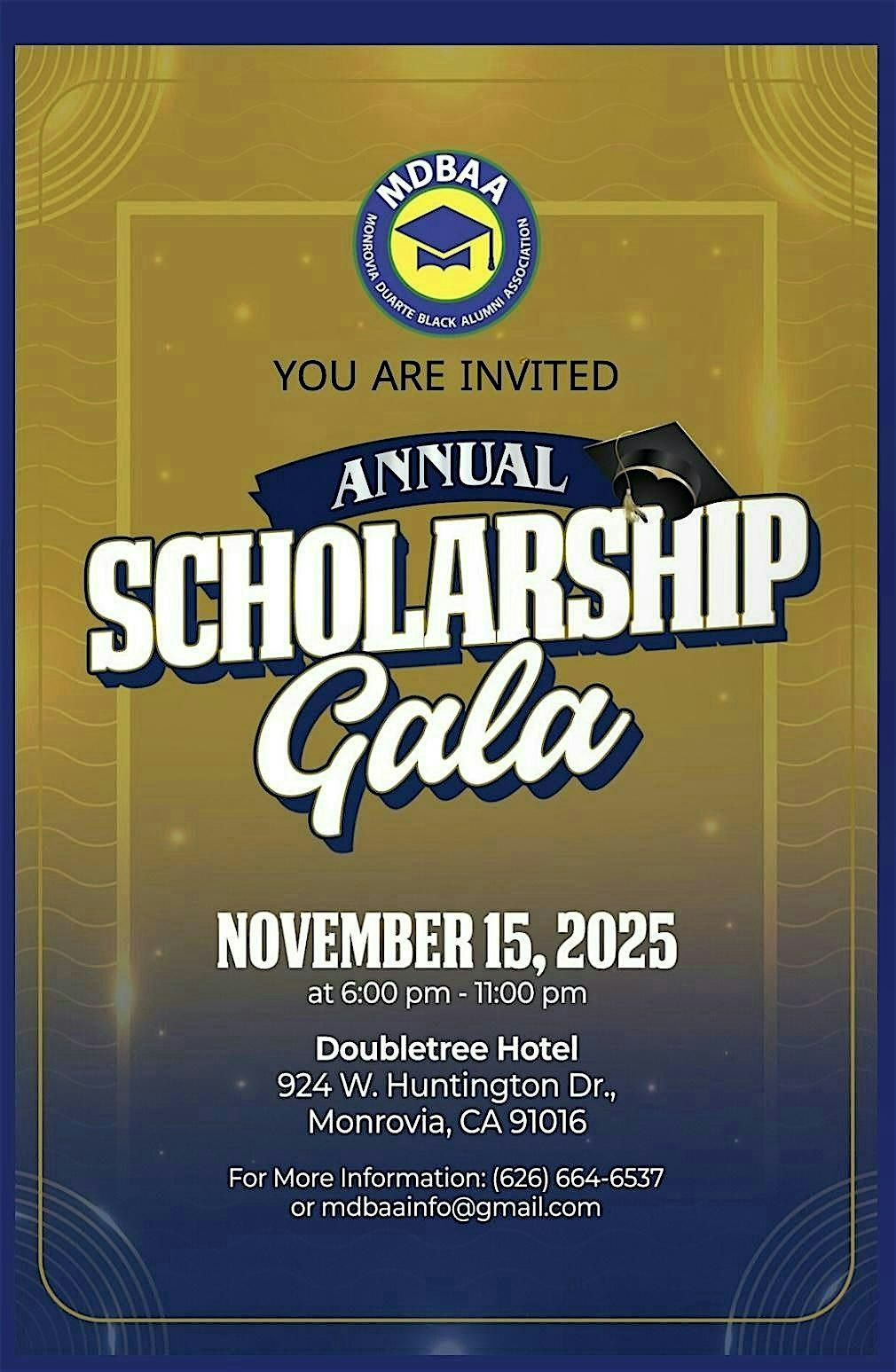 2025 MDBAA Scholarship Gala