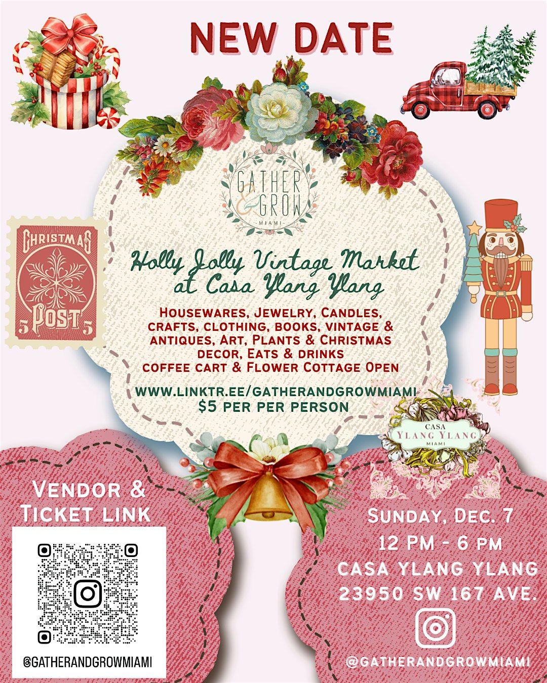 Holly Jolly Vintage Market at Casa Ylang Ylang