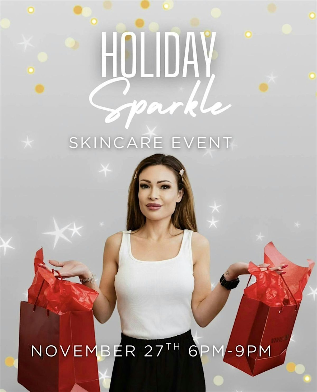 Holiday Sparkle Skincare Event