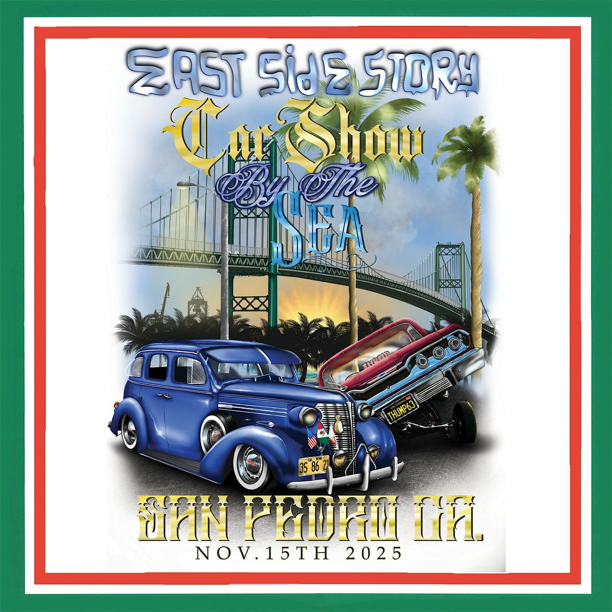 East Side Story Car Show By The Sea And Concert