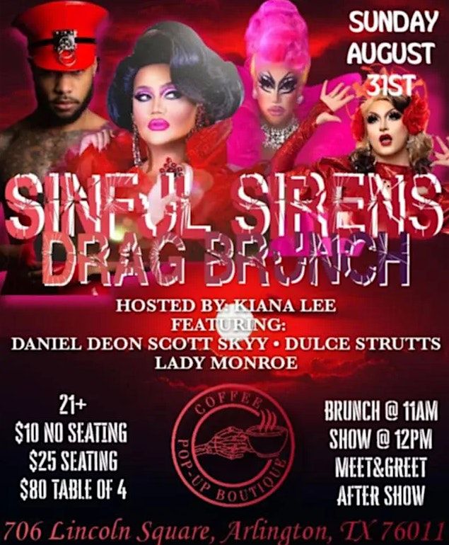 Sinful Sirens: Drag Brunch