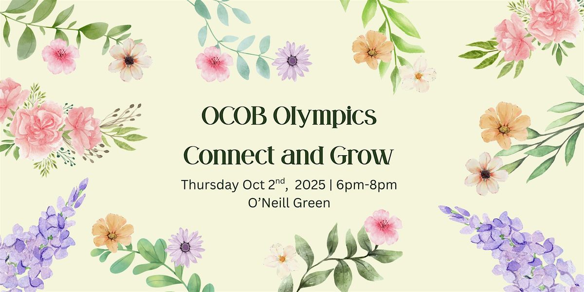 OCOB Olympics 2025 - Student Registration