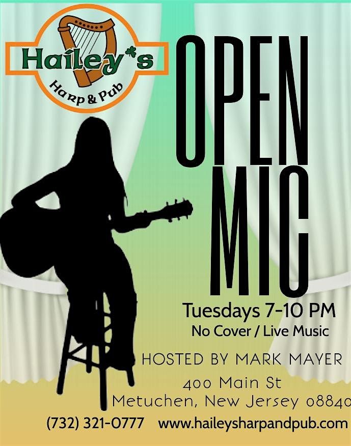 Hailey's Live Music Open Mic