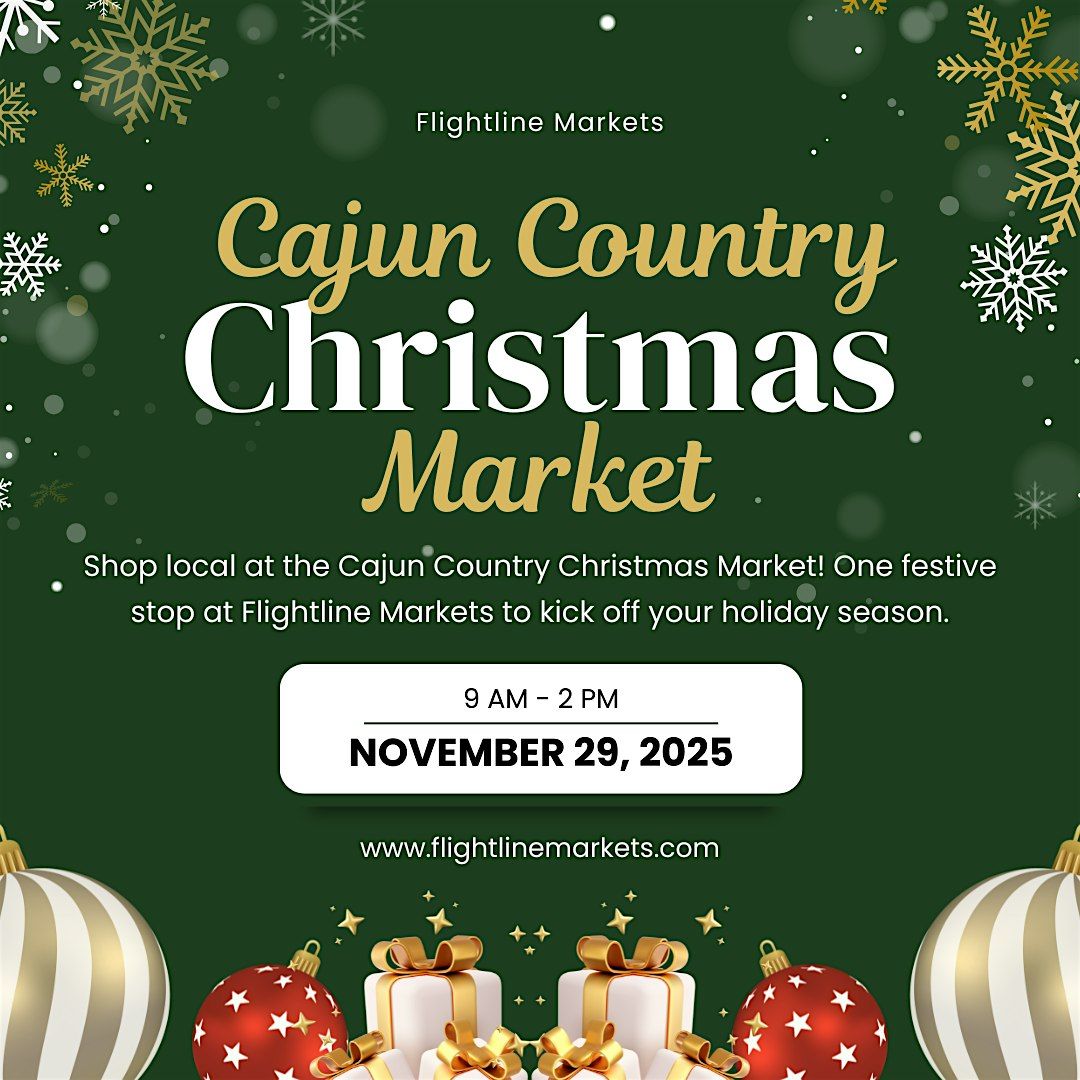 Cajun Country Christmas Market
