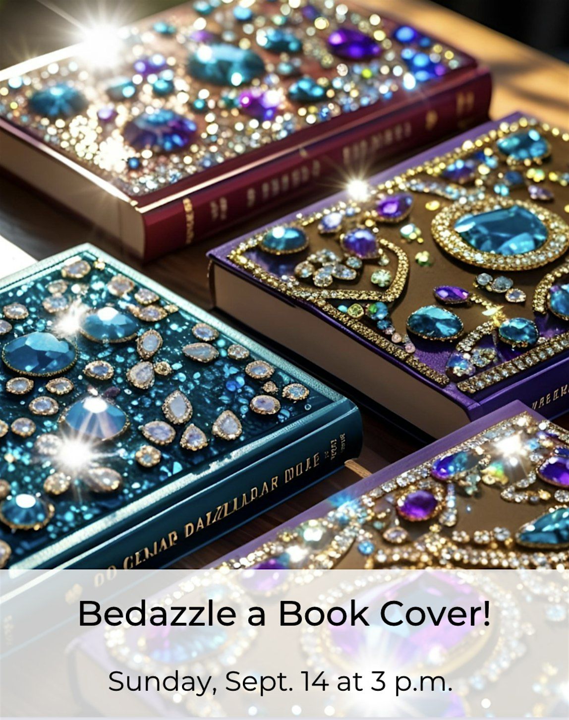 Bedazzle Your Book Cover