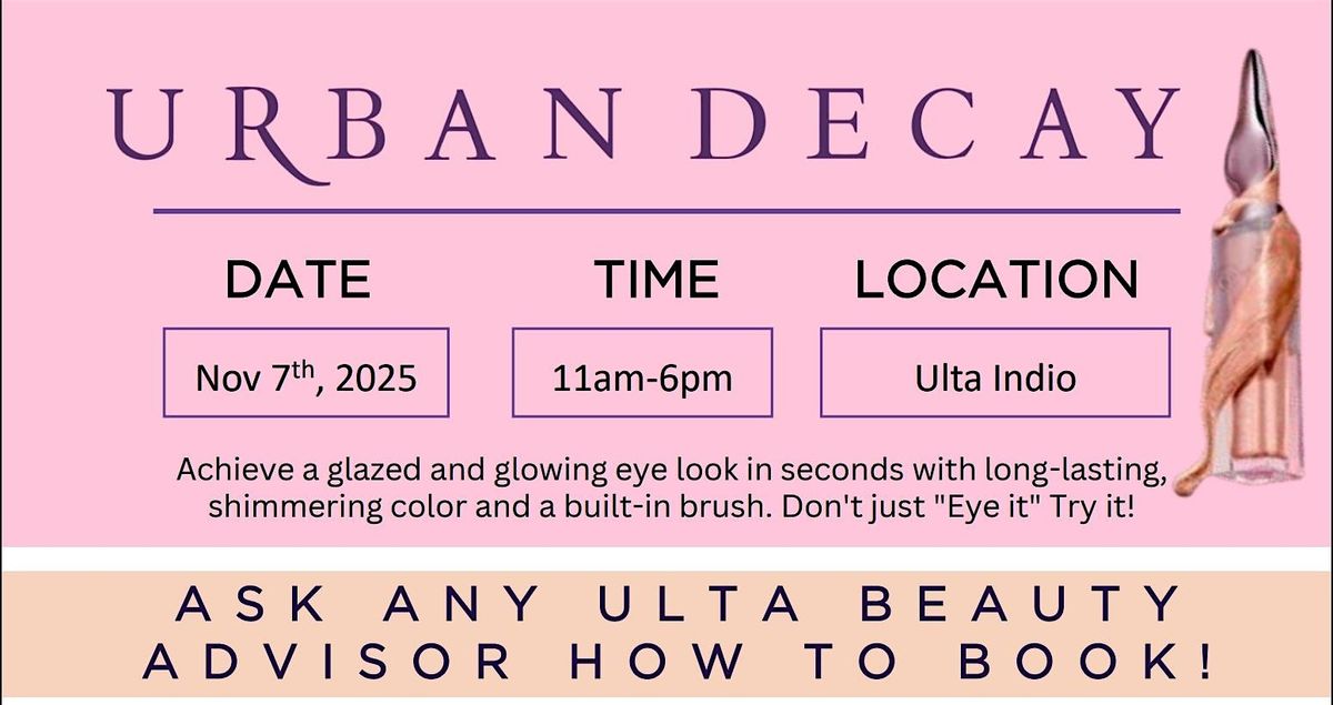 URBAN DECAY - HOLIDAY GLAM SESSIONS