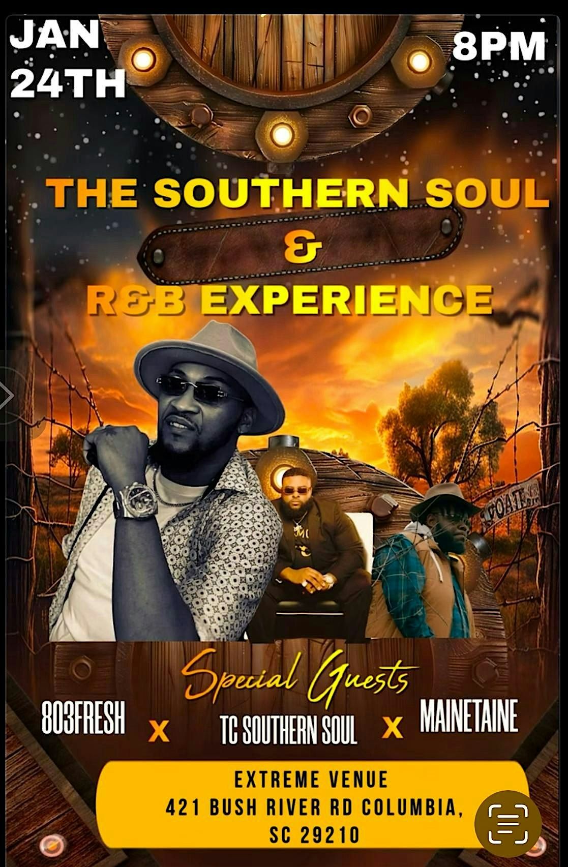 The Southern Soul & RnB Experience at Xtreme Venue, Columbia on 24th ...