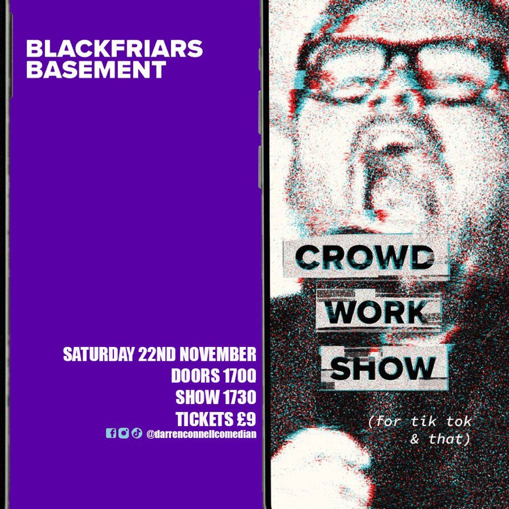 Darren Connell The Crowd Work Show