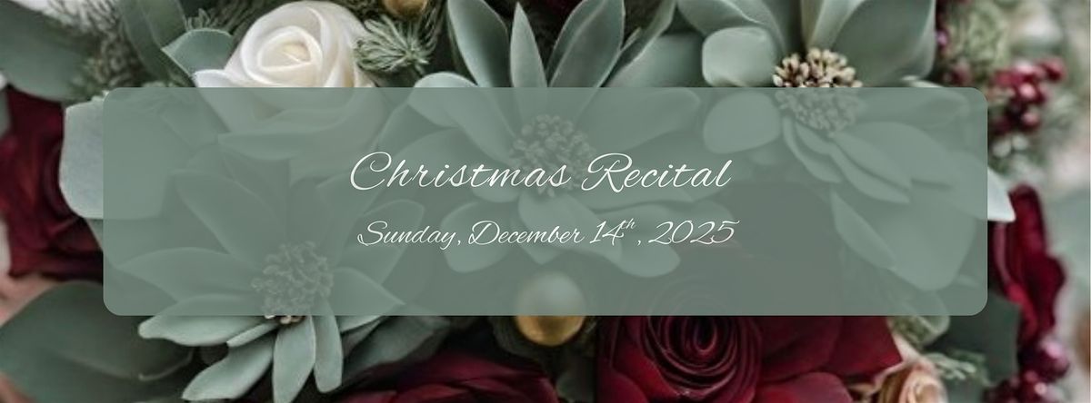 C Music Studios Christmas Recitals 2025