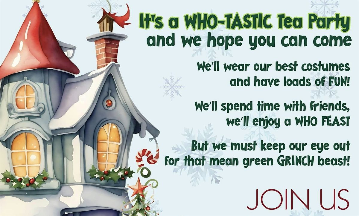 Children\u2019s Annual Whoville Christmas Tea