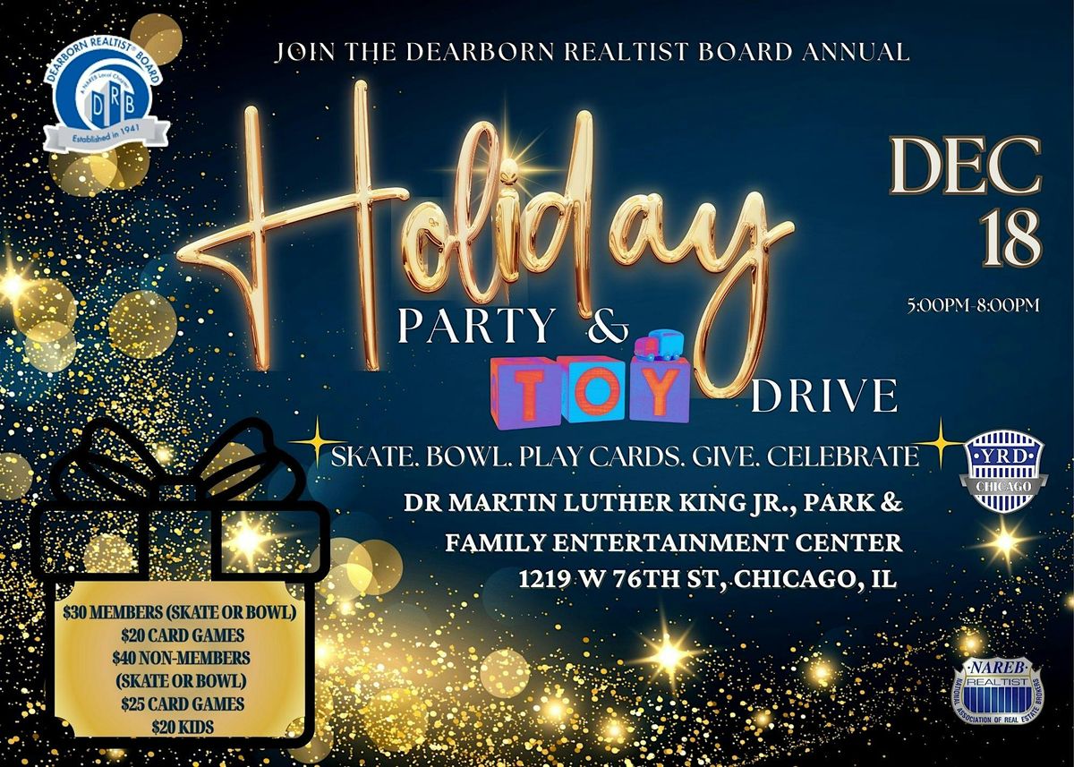 DEARBORN REALTIST BOARD & YRD - ANNUAL HOLIDAY PARTY & TOY DRIVE!