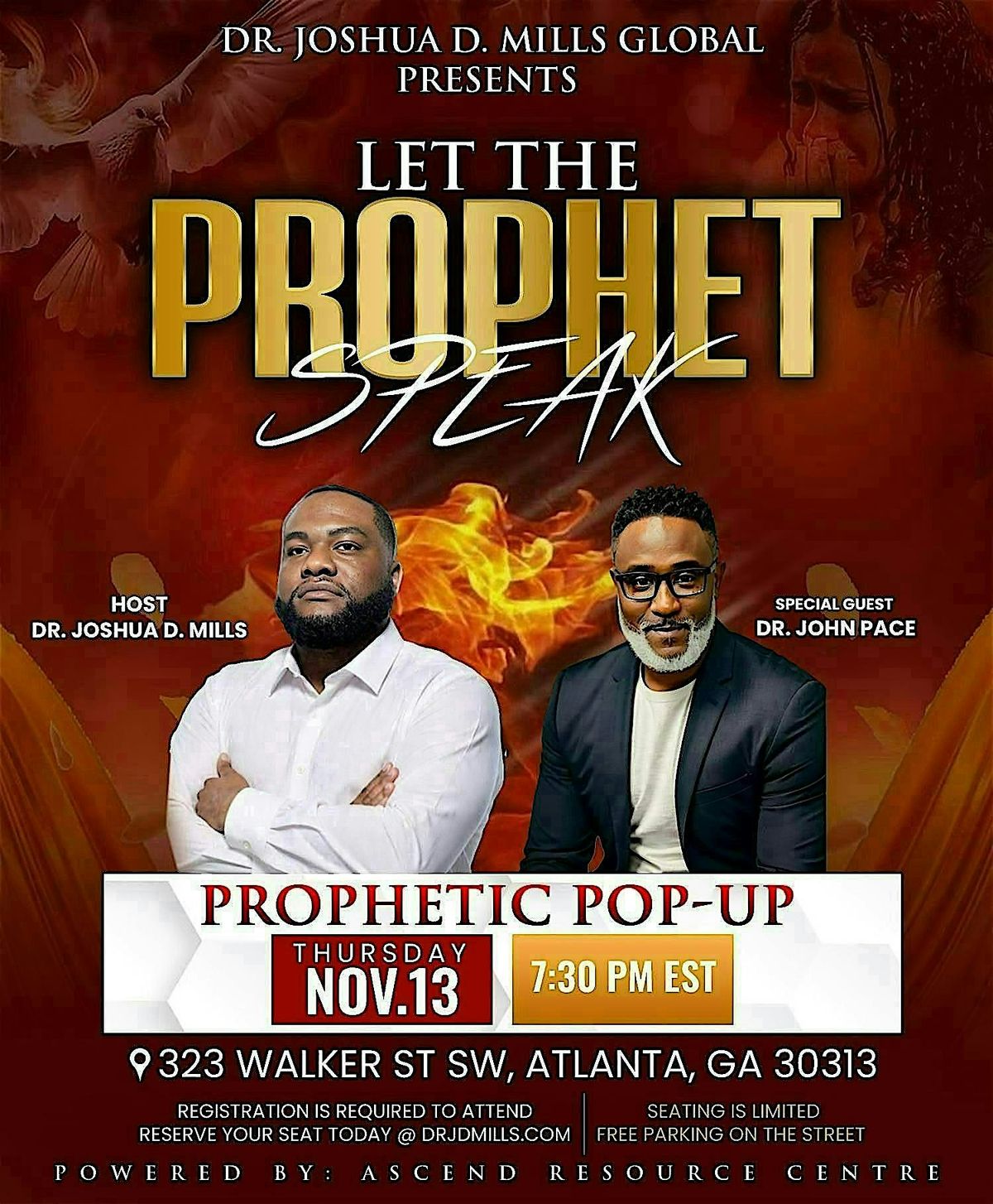 Dr. Joshua D. Mills presents ''Let the Prophet Speak''