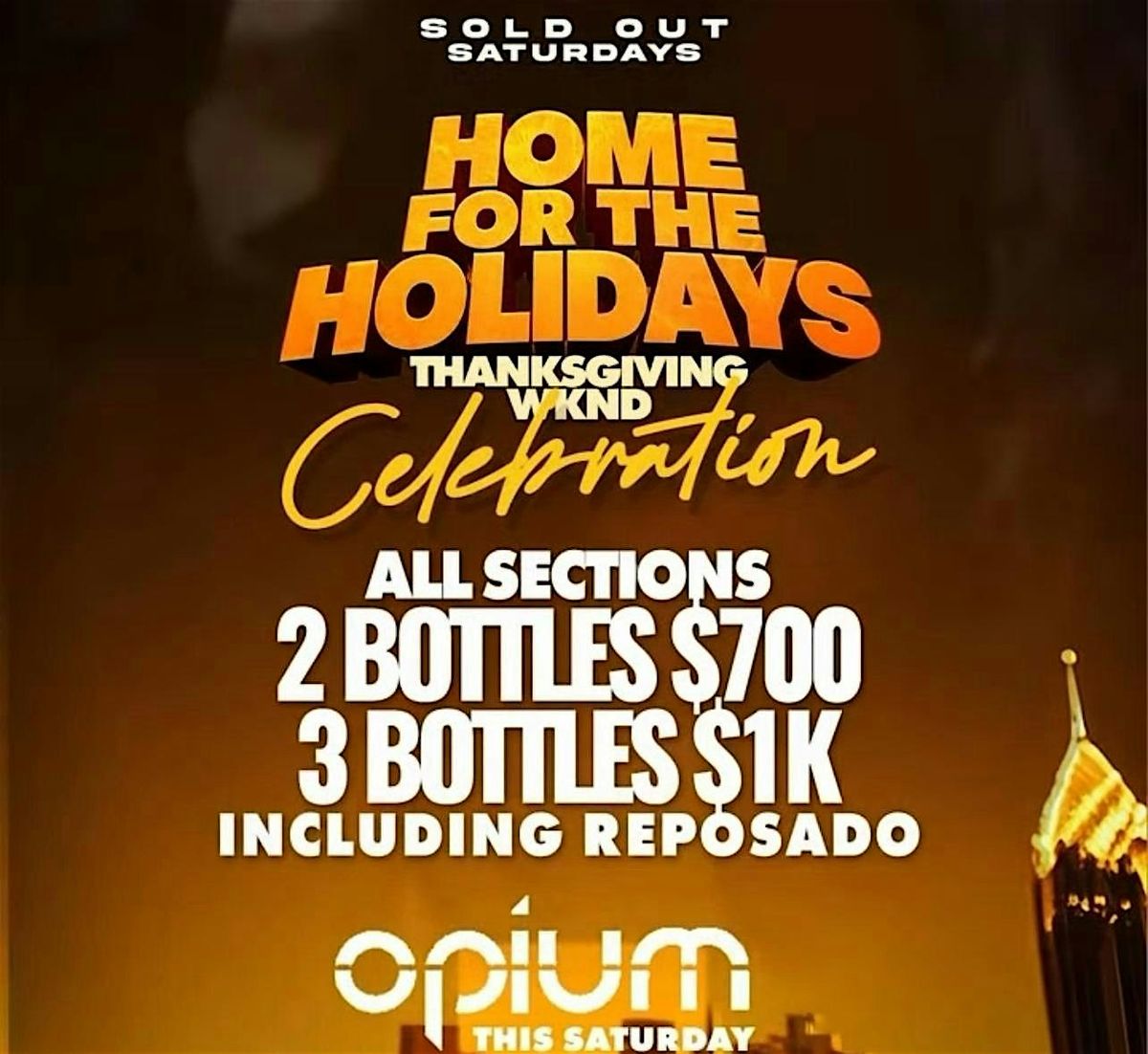 OPIUM SATURDAY\u2019S
