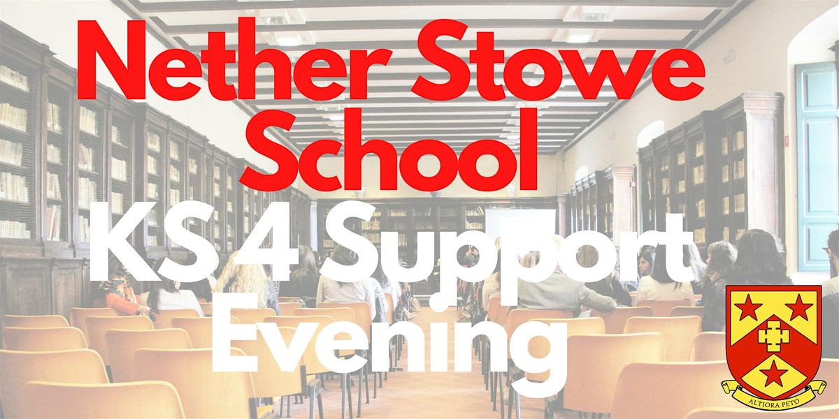 Key Stage 4 Support Evening