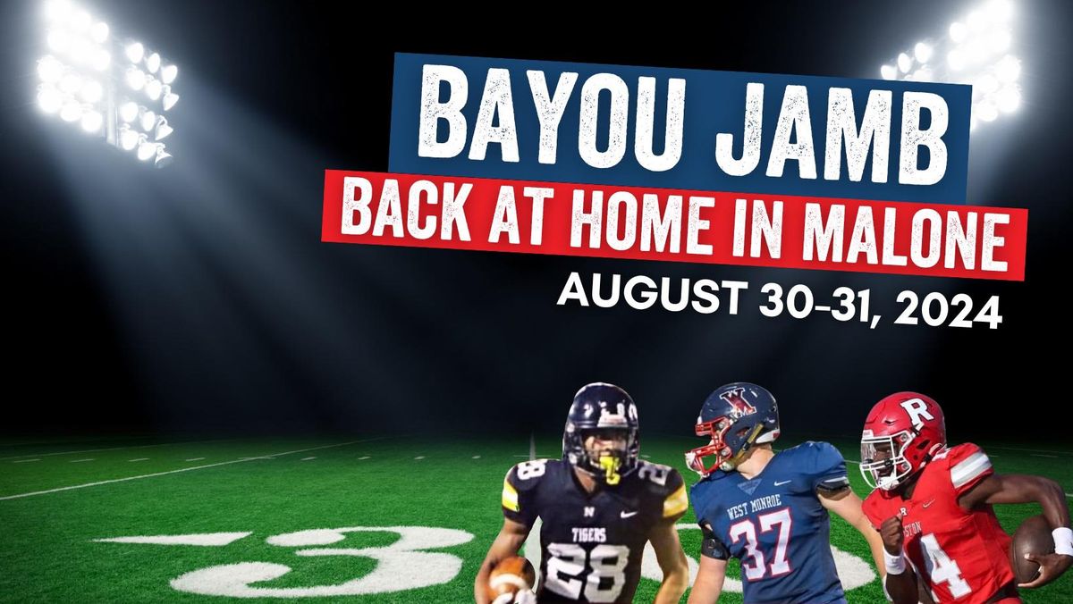 Bayou Jamb Football 2024 University of Louisiana Monroe August 30, 2024