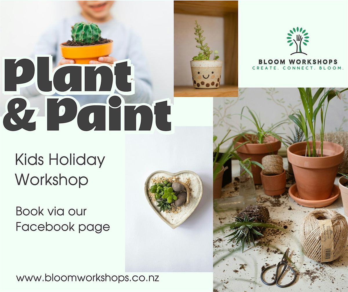 Plant & Paint Kids Holiday Workshop