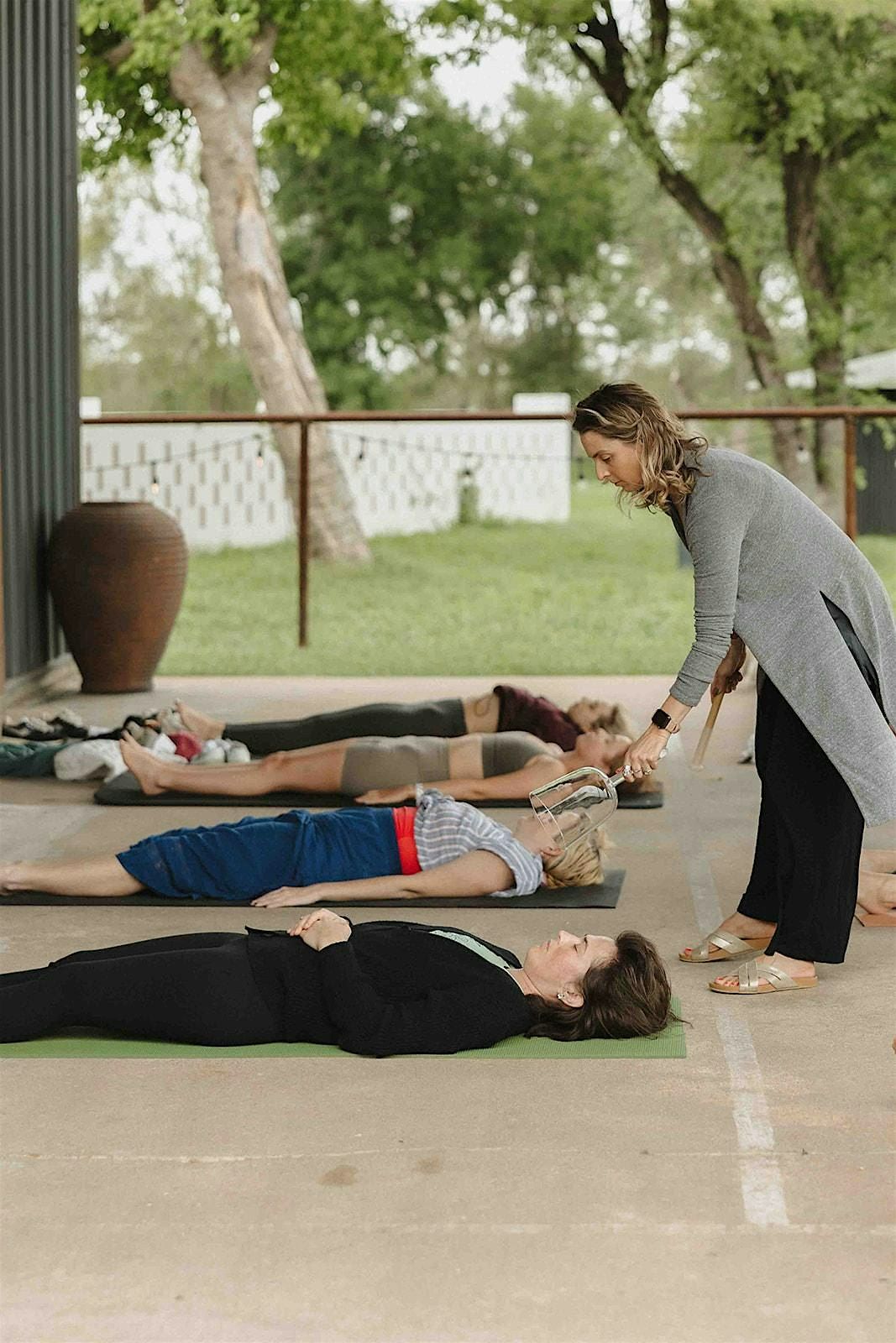 Rooted Yoga + Sound Bath at Boggy Creek Farm