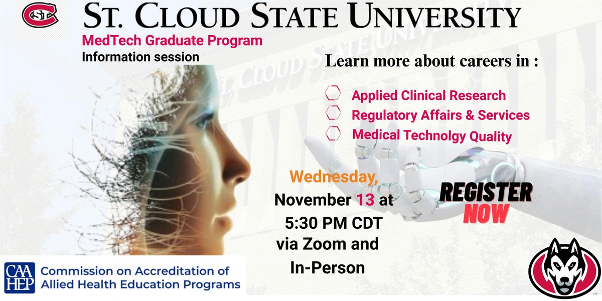 MedTech Graduate Programs Information Session