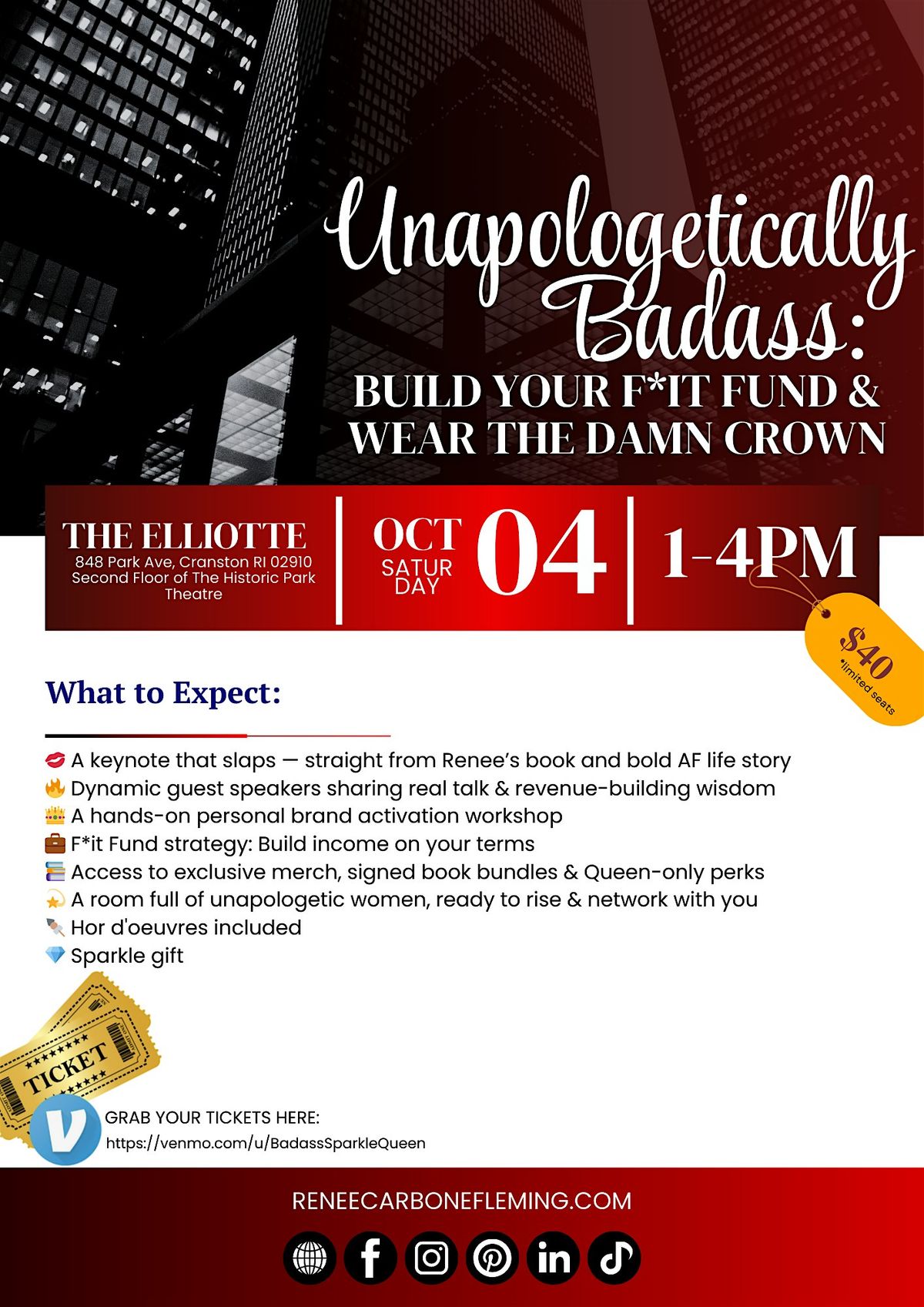 Unapologetically Badass: Build Your F*it Fund & Wear the Damn Crown