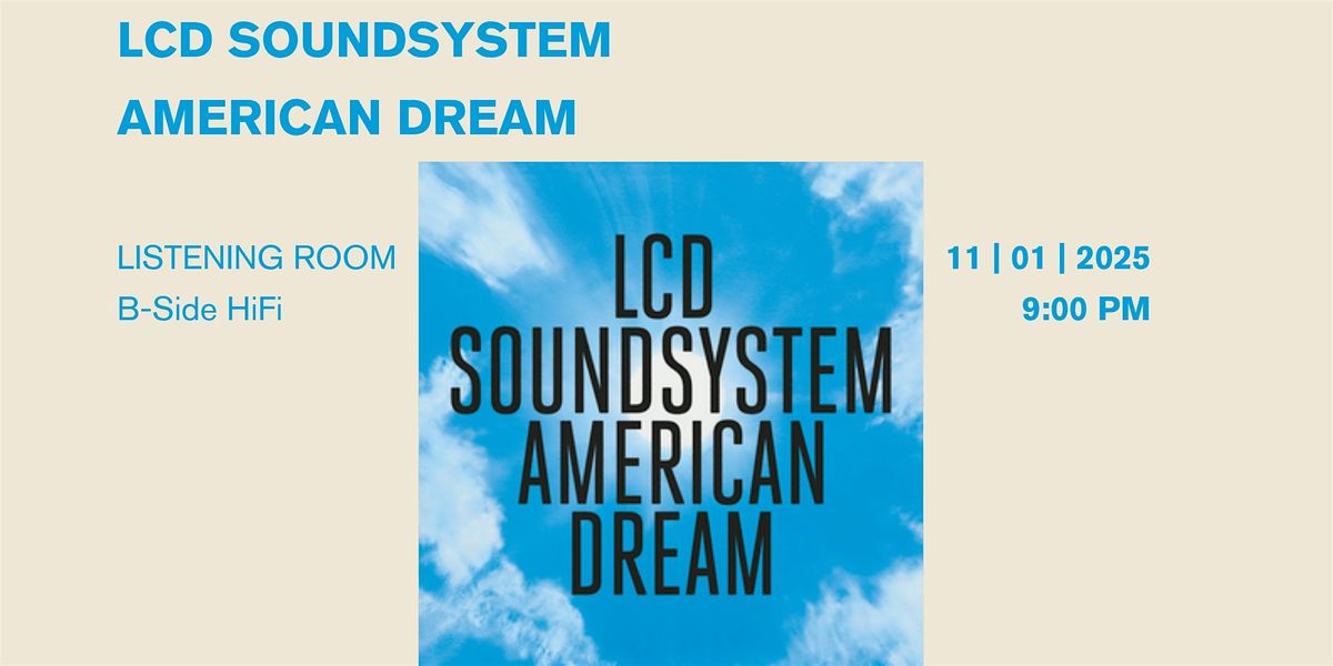 LCD Soundsystem: American Dream