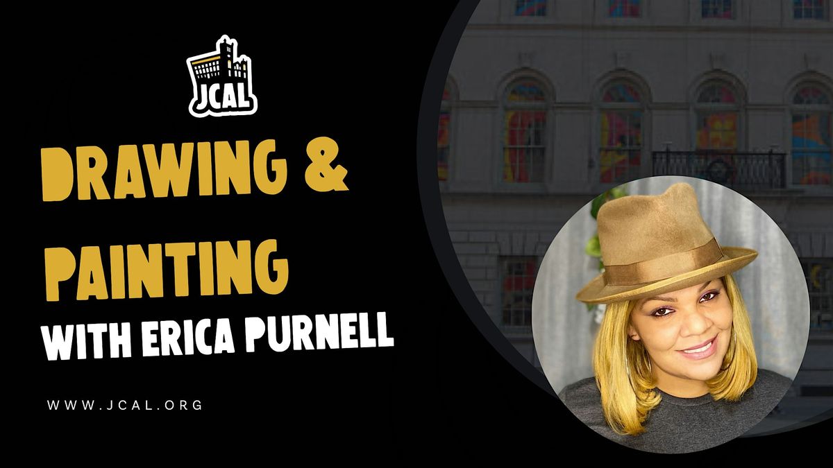Drawing & Painting With Erica Purnell (Ages 8-12)