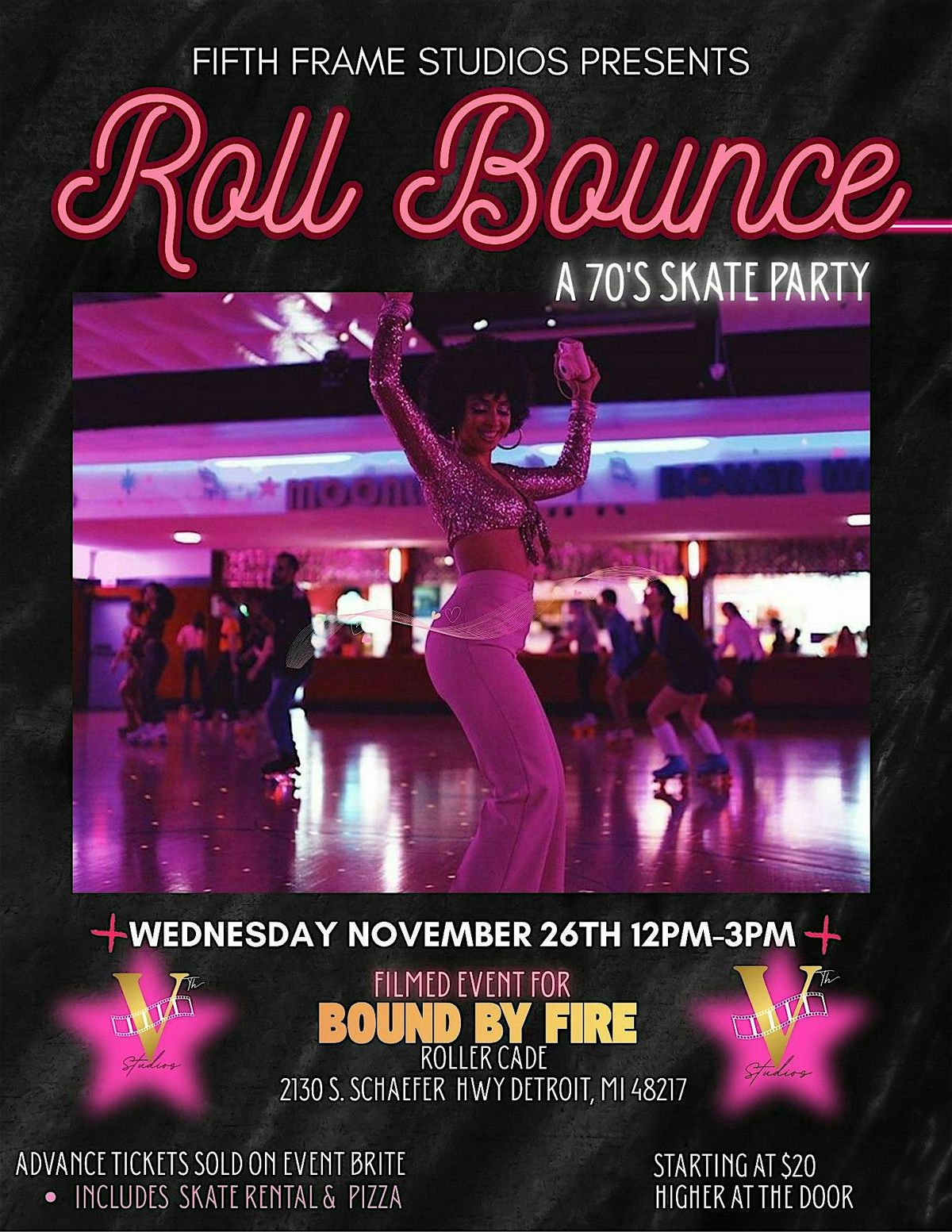 Roll Bounce A 70'S Skate Party