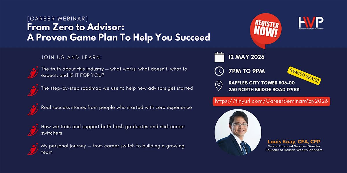 From Zero to Advisor: A Proven Game Plan To Help You Succeed
