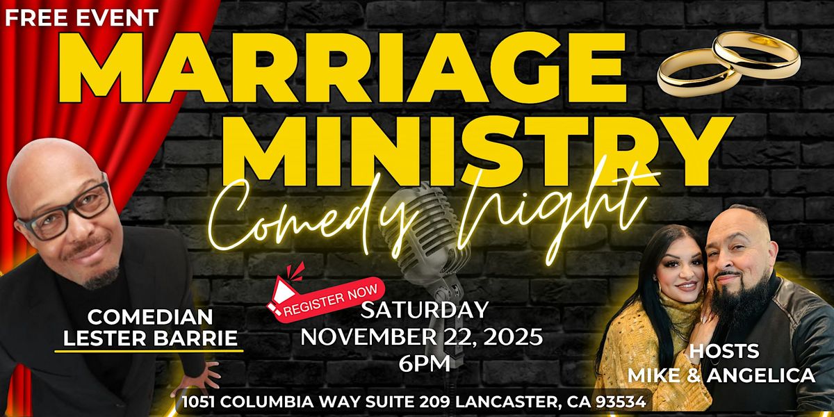 Marriage Ministry Comedy Night