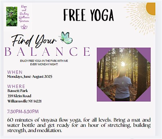 Free Yoga in the Park
