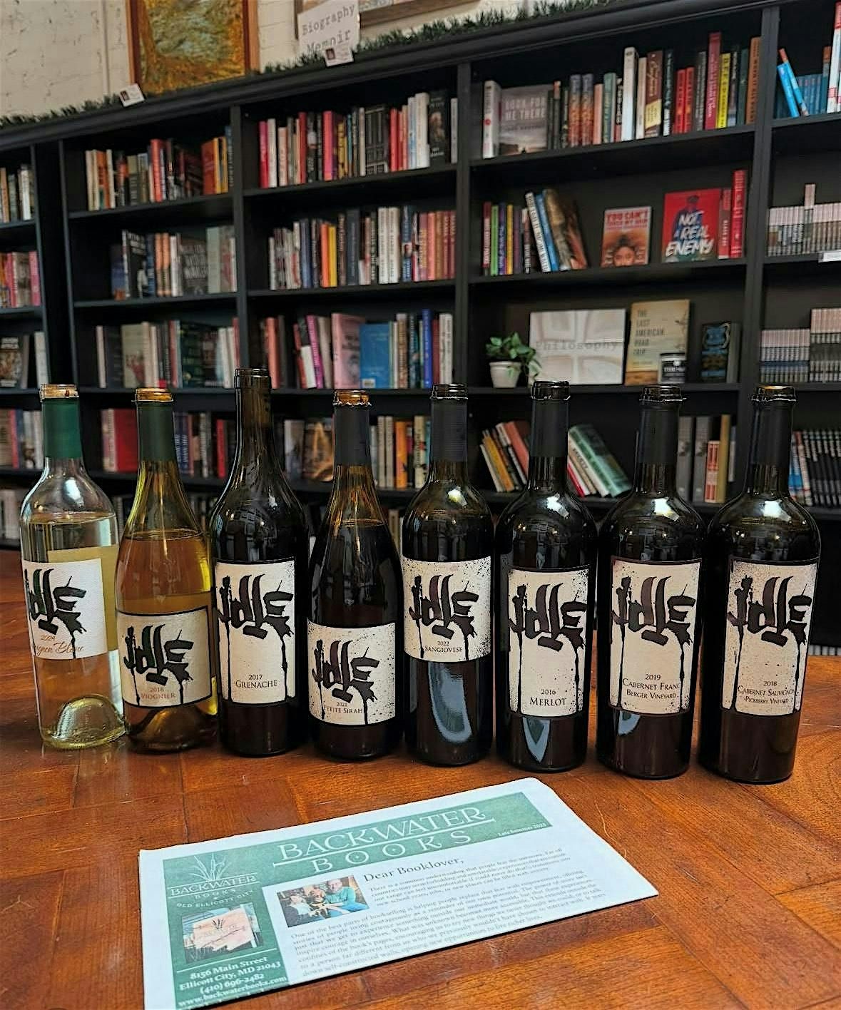 Wine Tasting: Idle Cellar