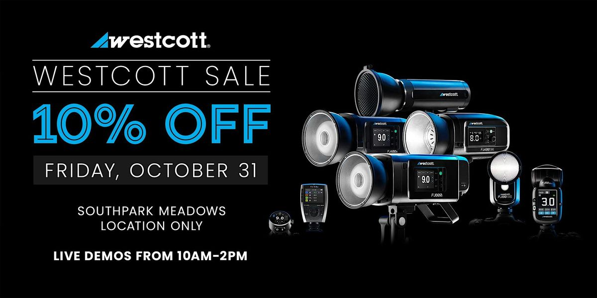 Westcott Lighting Sale & Demo
