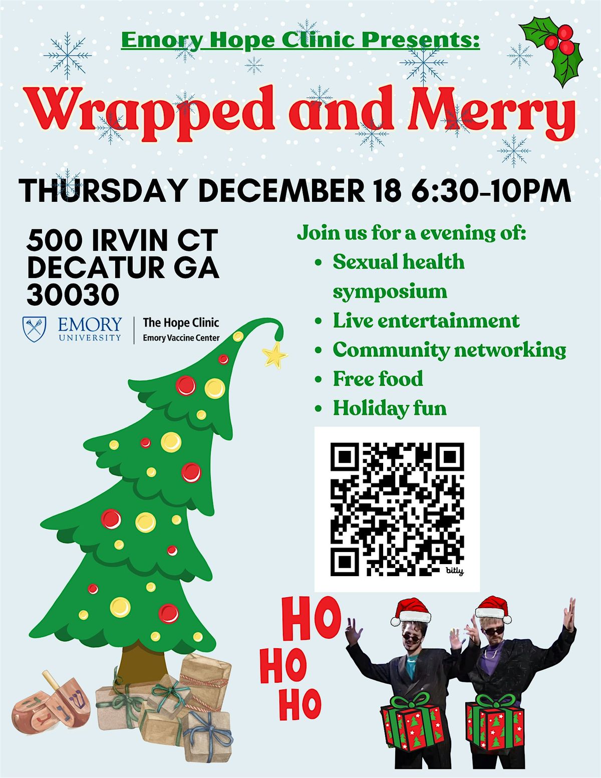 Emory Hope Clinic Presents: Wrapped and Merry