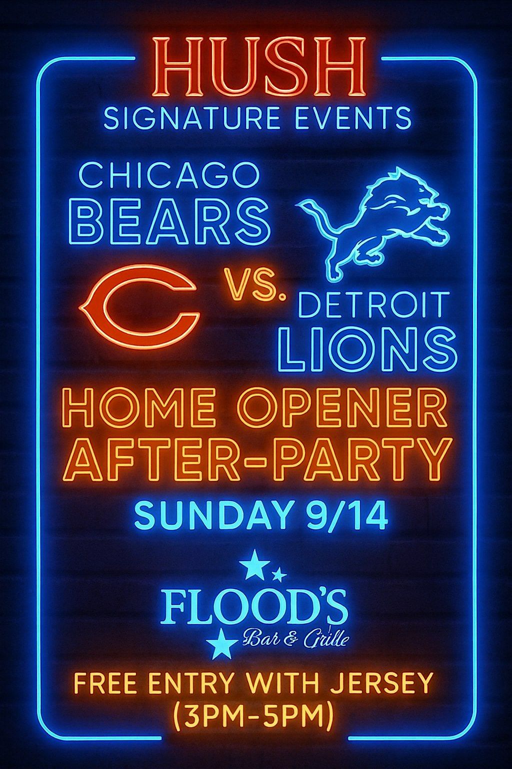 Hush Sundays presents Chicago Invades Detroit
