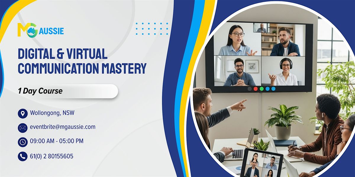 Digital & Virtual Communication Mastery \u2013 1 Day Course in Wollongong