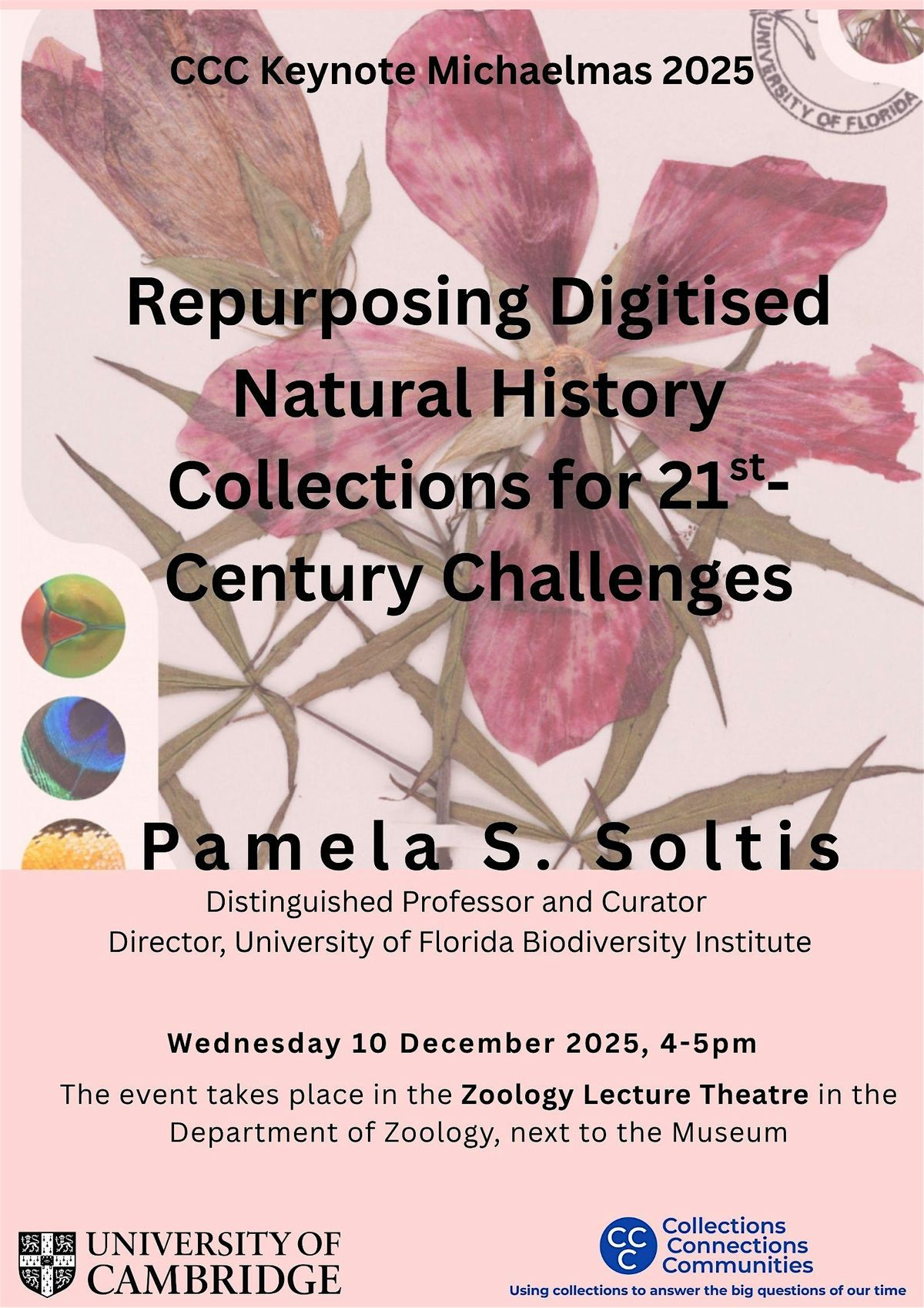 Repurposing Digitised Natural History Collections