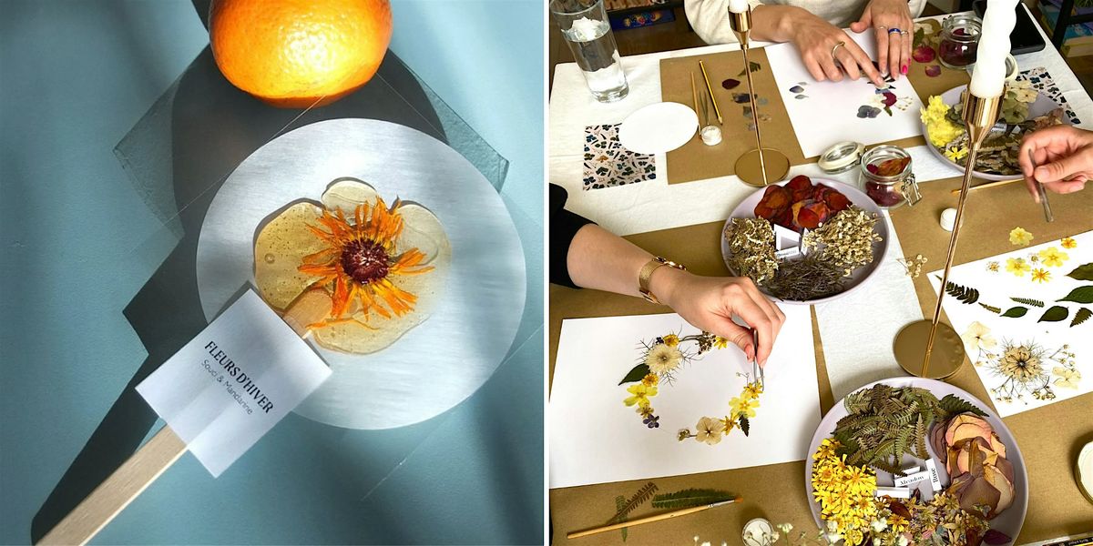Festive Workshop: Pressed Flower Art & Herbal Tea Lollies