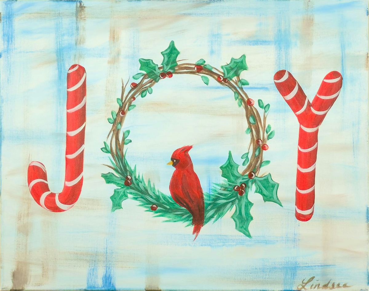 Toledo Paint and Sip Party - Christmas Joy