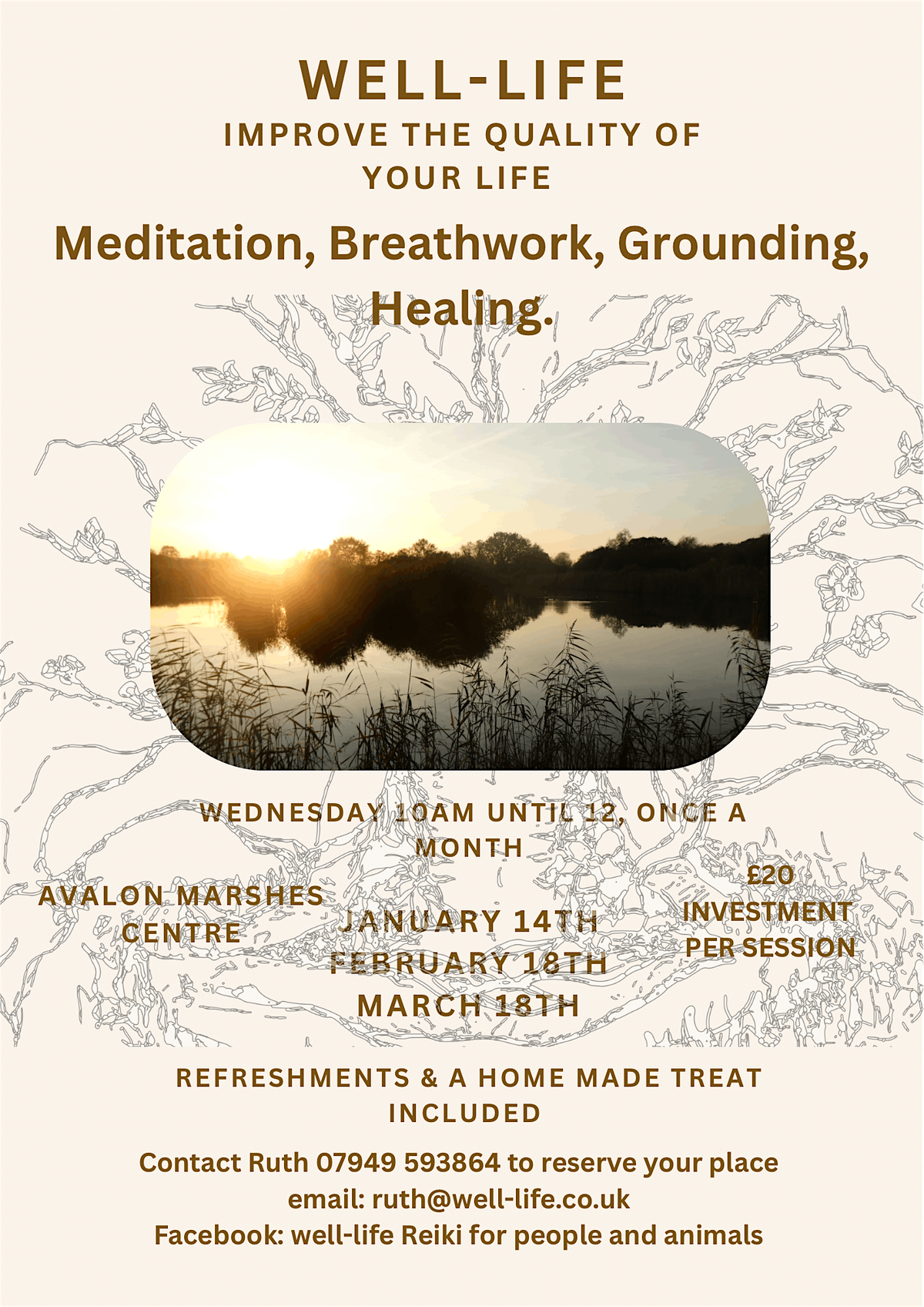 February. Reset, Balance & Healing Workshop