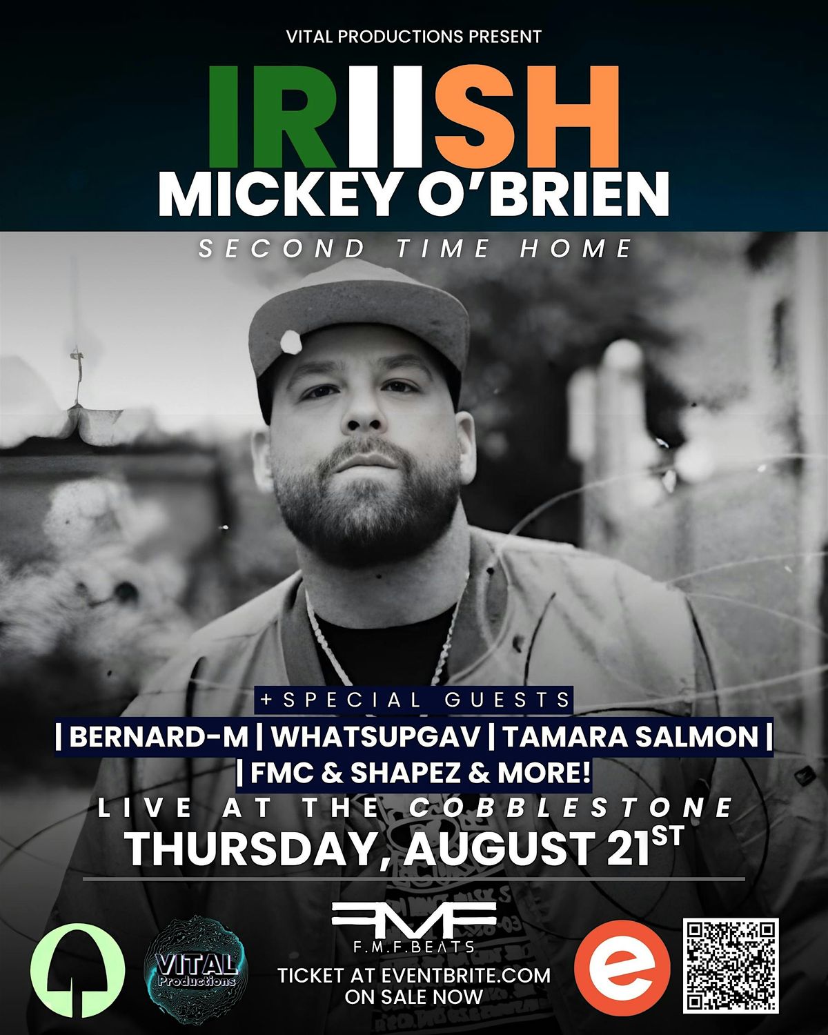 Mickey O'Brien IRIISH, 2nd time home