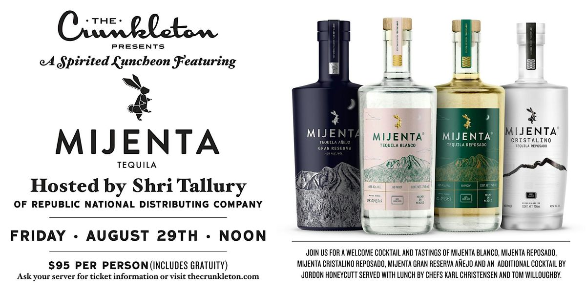 A Spirited Luncheon Featuring Mijenta Tequila