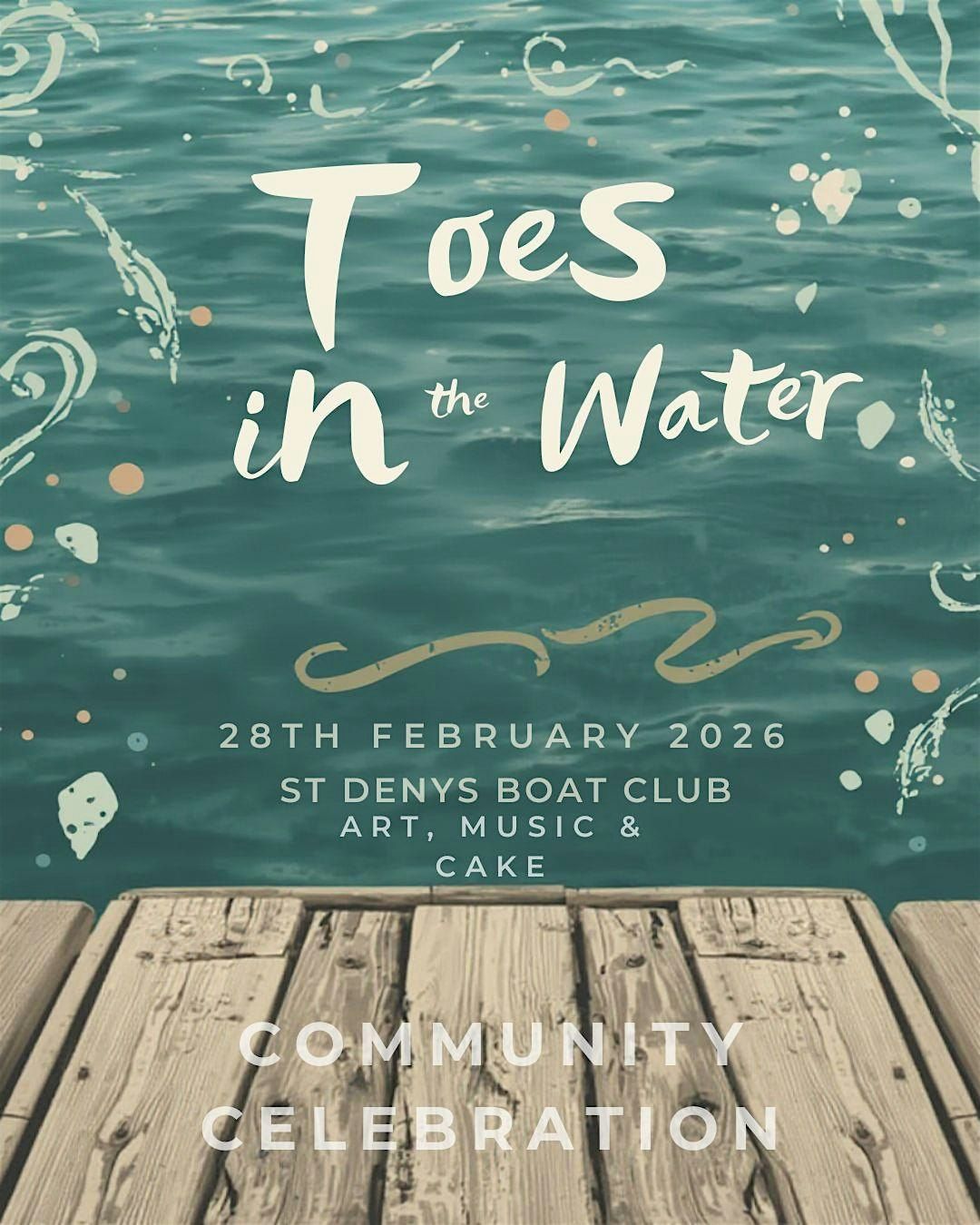 Toes in the Water- art and music FREE community day