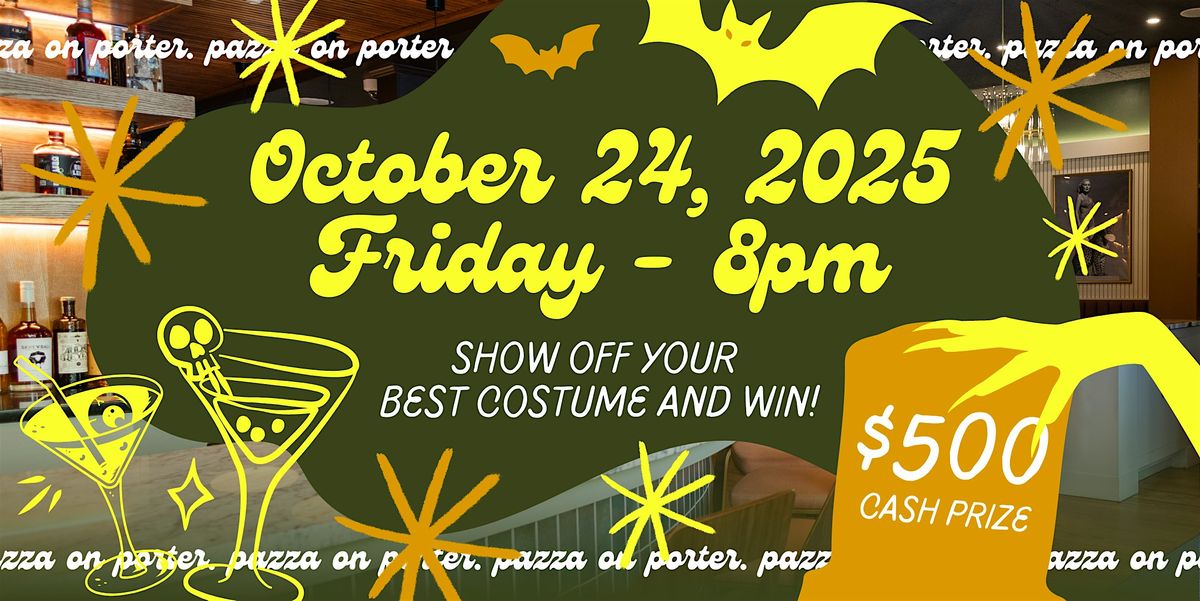 Halloween at Pazza \u2014 Costume Party