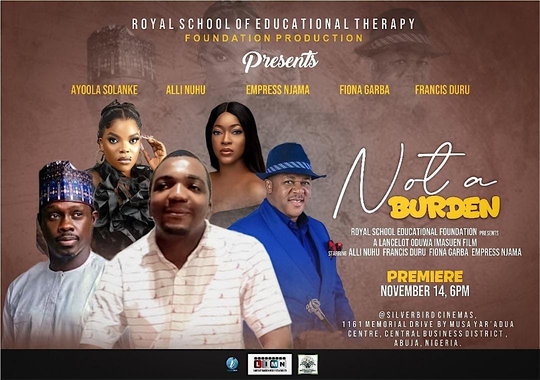 MOVIE PREMEIRE: NOT A BURDEN